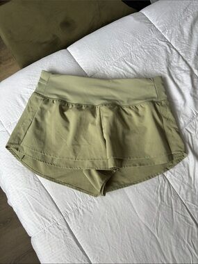 CALIA by Carrie Underwood Olive Green Athletic Skort